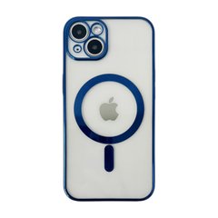 Чехол Glossy Case with Magsafe для iPhone 13 Navy Blue