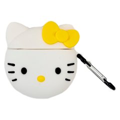 Чохол 3D для AirPods 1 | 2 White-Yellow Hello Kitty купити