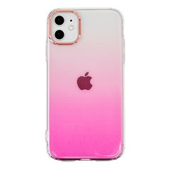 Чохол Gradient glitter для iPhone 13 Pink