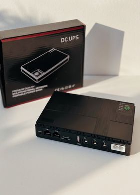 Джерело безперебійного живлення для роутера DC1018P 10400mAh Black - ash-mobile.com.ua - фото 8