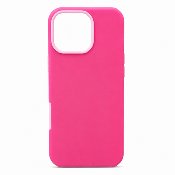 Чехол Matte Neon для iPhone 15 Bright Pink - ash-mobile.com.ua - фото 1