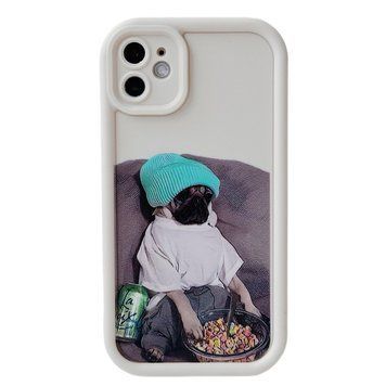 Чохол Wilkins Case для iPhone 7 Plus | 8 Plus Pug Biege - ash-mobile.com.ua - фото 1