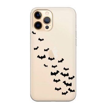 Чохол прозорий Print Halloween для iPhone 15 PRO MAX Flittermouse - ash-mobile.com.ua - фото 1