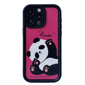 Чохол Wilkins Case для iPhone 15 PRO Panda Electrik Pink - ash-mobile.com.ua - фото 1