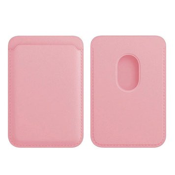 Leather Wallet with Double Magnetic Pink Sand - ash-mobile.com.ua - фото 1