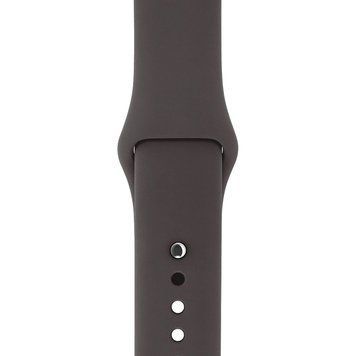 Ремінець Silicone Sport Band для Apple Watch 42mm | 44mm | 45mm | 46mm | 49mm Cocoa розмір L - ash-mobile.com.ua - фото 1