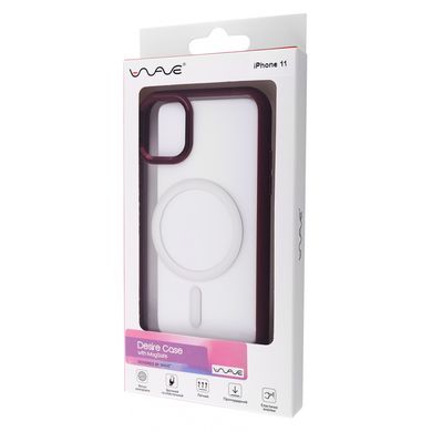 Чохол WAVE Desire Case with MagSafe для iPhone 11 Red купити