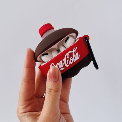 Чохол 3D для AirPods PRO Coca-Cola - ash-mobile.com.ua - фото 2