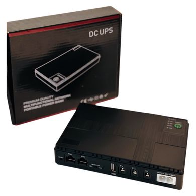 Джерело безперебійного живлення для роутера DC1018P 10400mAh Black - ash-mobile.com.ua - фото 1