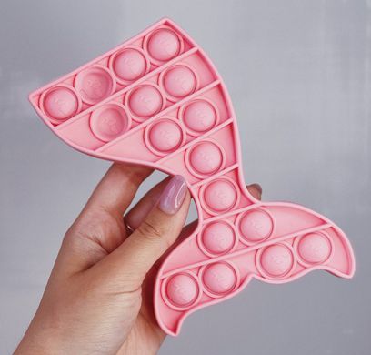 Pop-It іграшка Fish Tail (Риб'ячий Хвостик) Pink купити