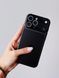 Чохол Syndee AG Glass with MagSafe для iPhone 15 PRO MAX Black