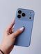 Чохол AG-PC Glass для iPhone 17 PRO Midnight Blue