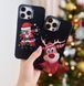 Чохол Silicone New Year для iPhone 15 Santa Claus
