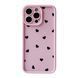 Чохол Wilkins Case для iPhone 15 PRO MAX Tiny Hearts Pink - ash-mobile.com.ua - фото 1