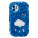 Чехол Fluffy Cute Case для iPhone 12 Cloud Blue купить