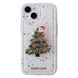 Чохол New Year PopSocket Case для iPhone 13 White