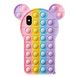Чехол Pop-It Case для iPhone X | XS Cartoon Light Pink/Glycine купить