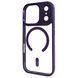 Чохол Crystal Guard with MagSafe для iPhone 17 PRO MAX Deep Purple