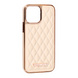 Чехол PULOKA Design Leather Case для iPhone 13 PRO MAX Pink Sand