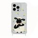 Чохол прозорий з ремінцем Print Happy Nice для iPhone 17 PRO MAX Sheep