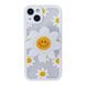 Чохол Popsocket Flower Case для iPhone 13 Clear White