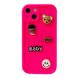 Чехол Pretty Things Case для iPhone 14 Electrik Pink Bear