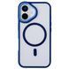 Чохол Crystal Guard with MagSafe для iPhone 16 Dark Blue - ash-mobile.com.ua - фото 1
