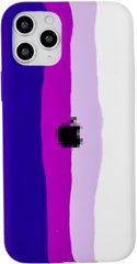 Чохол Rainbow Case для iPhone 7 | 8 | SE 2 | SE 3 Purple/White купити