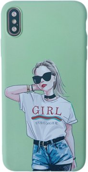 Чехол WAVE Fancy Case для iPhone XS MAX GIRL STRONGER Mint Gum - ash-mobile.com.ua - фото 1