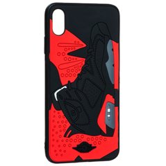 Чехол Sneakers Brand Case (TPU) для iPhone X | XS Кроссовок Red купить