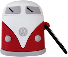 Чехол 3D для AirPods 1 | 2 Volkswagen White/Red купить