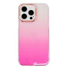 Чехол Gradient glitter для iPhone 13 PRO MAX Pink