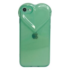 Чехол Transparent Love Case для iPhone 7 | 8 | SE 2 | SE 3 Green купить