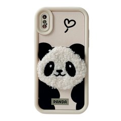 Чохол Panda Case для iPhone XS MAX Love Biege купити