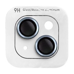 Защитное стекло Metal Classic на камеру для iPhone 14 | 14 Plus Sierra Blue