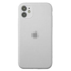Чехол Silicone Case Full + Camera для iPhone 11 White купить