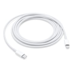 Кабель USB-C to Lightning Cable (2 m) White купити