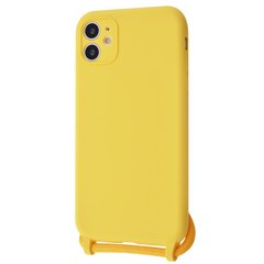 Чехол WAVE Lanyard Case для iPhone 11 Yellow купить