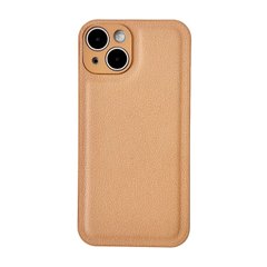 Чохол PU Eco Leather Case для iPhone 13 Golden