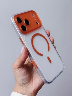 Чохол Crystal Matte Full Color with MagSafe для iPhone 17 PRO White