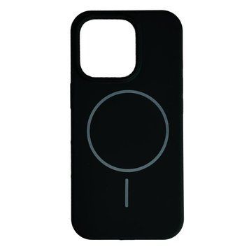 Чохол Silicone Case Full Protective with MagSafe для iPhone 15 Black - ash-mobile.com.ua - фото 1