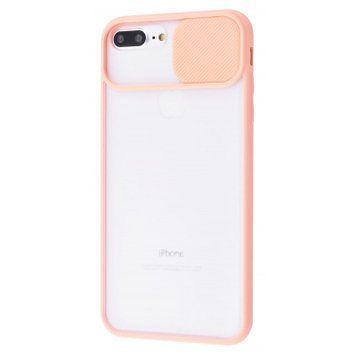 Чохол Hide-Camera matte для iPhone 7 Plus | 8 Plus Pink - ash-mobile.com.ua - фото 1
