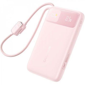 Портативная Батарея Baseus EnerFill FC11 Digital Display 22.5W 10000mAh Pink - ash-mobile.com.ua - фото 1