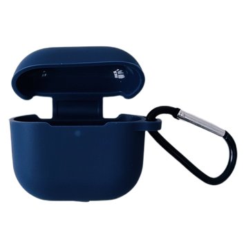 Чохол силіконовий 2мм для AirPods 4 Midnight Blue