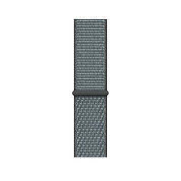 Ремінець Nylon Loop з липучкою для Apple Watch 38mm | 40mm | 41mm | 42mm (10 | 11 series) Storm Gray - ash-mobile.com.ua - фото 1