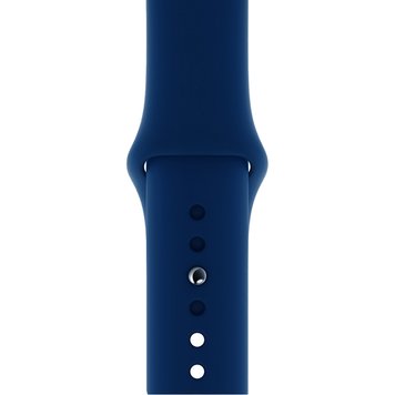 Ремінець Silicone Sport Band для Apple Watch 42mm | 44mm | 45mm | 46mm | 49mm Deep Navy розмір S - ash-mobile.com.ua - фото 1