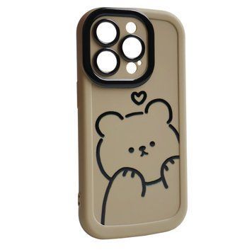 Чохол Paws Case для iPhone 14 PRO MAX Bear Hug Brown - ash-mobile.com.ua - фото 1