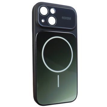 Чохол Gradient Glass MagSafe case для iPhone 14 Black - ash-mobile.com.ua - фото 1