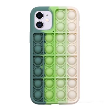 Чохол Pop-It Case для iPhone 12 MINI Pine Green/White - ash-mobile.com.ua - фото 1