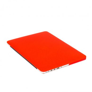 Накладка HardShell Matte для MacBook Pro 15.4" Retina (2012-2015) Red купити